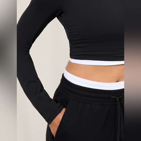 Athleta Retroterry Jogger Pant // Black #818486 - Picture 2 of 14